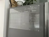 PERSPEX MONTH I DINNER I WEEKLY PLANNER